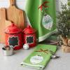 image:imageDII Holiday Dish Towels Christmas Kitchen Dcor 18x28 Santa Belt 2 PieceNoel