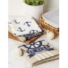 image:imageDII Maritime Collection Kitchen Dishtowel Set 18x28 Anchor Stripes 3 PieceSeafair