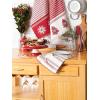 image:imageDII Nordic Christmas Collection Plaid amp Stripes Holiday Dish Towels Kitchen Towel Set 18x28 Scandinavian Snowflakes Plaid amp Stripe 3 CountRed Stripes