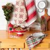 image:imageDII Nordic Christmas Collection Plaid amp Stripes Holiday Dish Towels Kitchen Towel Set 18x28 Scandinavian Snowflakes Plaid amp Stripe 3 CountScandinavian Snowflakes  Plaid  Stripe
