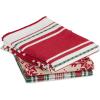 image:imageDII Nordic Christmas Collection Plaid amp Stripes Holiday Dish Towels Kitchen Towel Set 18x28 Scandinavian Snowflakes Plaid amp Stripe 3 CountScandinavian Snowflakes  Plaid  Stripe