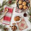 image:imageDII Nordic Christmas Collection Plaid amp Stripes Holiday Dish Towels Kitchen Towel Set 18x28 Scandinavian Snowflakes Plaid amp Stripe 3 CountScandinavian Snowflakes  Plaid  Stripe