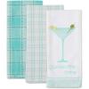 image:imageDII Quarantine Collection Dishtowel Set Spread Joy 18x28 3 PieceQuarantini