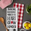image:imageDII Quarantine Collection Dishtowel Set Spread Joy 18x28 3 PieceSocial Distance
