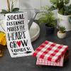 image:imageDII Quarantine Collection Dishtowel Set Spread Joy 18x28 3 PieceSocial Distance