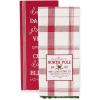 image:imageDII Vintage Christmas Tea Towels Decorative Holiday Kitchen Dish Towel Set 18x28 Tartain Plaid amp Thin Red Stripe 2 PieceNorth Pole Plaid