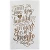 image:imageDII Wedding Collection Home Essentials for Newlyweds Dishtowel Set 18x28 Love Story 2 Piece