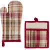image:imageDII Autumn Basics Collection Decorative Thanksgiving amp Fall Kitchen Dish Towel Set 18x28 Rustic Leaves 2 PieceGive Thanks Plaid