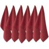 image:imageDII Basic Solid Dishtowel Collection Cotton Flat Woven Small Set 18x28 Barn Red 6 PieceBarn Red