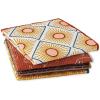 image:imageDII Bungalow Collection Absorbent Cotton Kitchen Kitchen Towel Set 18x28 Embellished Bungalow 3 CountAssorted Printed Waffle