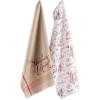 image:imageDII Christmas Kitchen Towels Vintage Inspired Holiday Dish Towel Set 18x28 Believe 3 CountJoyeux Noel