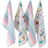image:imageDII Easter Folk Collection Springtime Kitchen Dishtowel Set Easter Garden 4 PieceEaster Garden