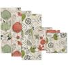 image:imageDII Farmers Market Collection Machine Washable Reusable Kitchen Dishtowel amp Dishcloth Set Veggie Print 6 PieceVeggie Print