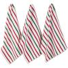 Holiday Red & Green Stripe