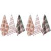 Jingle Stripe  Green Plaid  Red Snowflakes