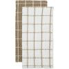 image:imageDII Washed Waffle Collection Oversized Preshrunk Ultra Absorbant Dishcloth Set 12x12 Stone 6 PieceStone
