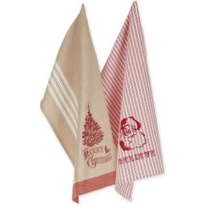 image:imageDII Christmas Kitchen Towels Vintage Inspired Holiday Dish Towel Set 18x28 Believe 3 CountBelieve