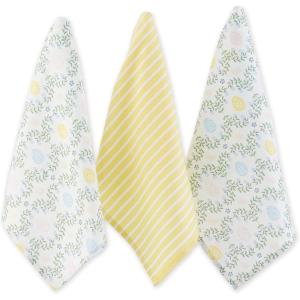 image:imageDII Cottontail Cottage Spring Kitchen Collection DishtowelDishcloth Set Daisy Dobby 6 CountSweet Easter