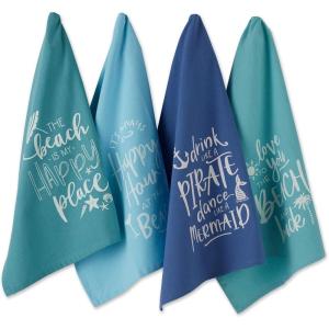 image:imageDII Fouta Beach House Vibes Collection Kitchen Linens Dishtowel Set Beach Comber 3 PieceHappy Place