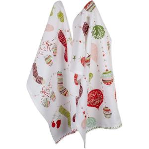 image:imageDII Holiday Dish Towels Christmas Kitchen Dcor 18x28 Santa Belt 2 PieceHoliday Trimmings