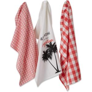 image:imageDII Quarantine Collection Dishtowel Set Spread Joy 18x28 3 PieceStaycation