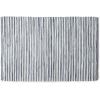 image:imageDII Chindi Home Collection Cotton Handwoven Slim Stripe Area Rag Rug 4x6 AquaStonewash Blue
