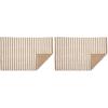 image:imageDII Indoor Braided Cotton Area Rug Handloomed Yarn Dyed Woven Reversible 20x315 Navy DiamondBraided Stripe Stone