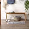 image:imageDII Indoor Braided Cotton Area Rug Handloomed Yarn Dyed Woven Reversible 20x315 Navy DiamondDiamond Navy
