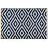 image:imageDII Indoor Braided Cotton Area Rug Handloomed Yarn Dyed Woven Reversible 20x315 Navy DiamondDiamond Navy