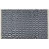 image:imageDII Indoor Braided Cotton Area Rug Handloomed Yarn Dyed Woven Reversible 20x315 Navy DiamondKeyhole Navy
