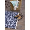 image:imageDII Woven Cotton Throw Rug Area Rugs for Kitchen Bedroom Bathroom or Entry Way Small Rug 2x3 Diamond GrayDiamond Nautical Blue