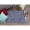image:imageDII Woven Cotton Throw Rug Area Rugs for Kitchen Bedroom Bathroom or Entry Way Small Rug 2x3 Diamond GrayDiamond Nautical Blue