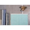 image:imageDII Woven Cotton Throw Rug Area Rugs for Kitchen Bedroom Bathroom or Entry Way Small Rug 2x3 Diamond GrayDiamond Nautical Blue