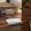 image:imageDII Woven Cotton Throw Rug Area Rugs for Kitchen Bedroom Bathroom or Entry Way Small Rug 2x3 Ombre StoneOmbre Black