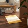 image:imageDII Woven Cotton Throw Rug Area Rugs for Kitchen Bedroom Bathroom or Entry Way Small Rug 2x3 Ombre StoneOmbre Honey Gold