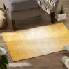 image:imageDII Woven Cotton Throw Rug Area Rugs for Kitchen Bedroom Bathroom or Entry Way Small Rug 2x3 Ombre StoneOmbre Honey Gold