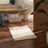 image:imageDII Woven Cotton Throw Rug Area Rugs for Kitchen Bedroom Bathroom or Entry Way Small Rug 2x3 Ombre StoneOmbre Stone