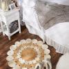 image:imageDII Woven Rug Collection Braided Jute 3 Ft Round WhiteNaturalWhiteNatural