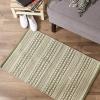 image:imageDII Woven Rugs Collection HandLoomed 2x3 Honey Gold Dobby StripeArtichoke Dobby Stripe