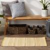 image:imageDII Woven Rugs Collection HandLoomed 2x3 Honey Gold Dobby StripeHoney Gold Dobby Stripe