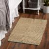 image:imageDII Woven Rugs Collection HandLoomed Jute 2x3 OffWhite StripesArtichoke Chevron