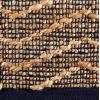 image:imageDII Woven Rugs Collection HandLoomed Jute 2x3 OffWhite StripesFrench Blue Chevron