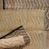 image:imageDII Woven Rugs Collection HandLoomed Jute 2x3 OffWhite StripesFrench Blue Chevron