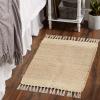 image:imageDII Woven Rugs Collection HandLoomed Jute 2x3 OffWhite StripesOffwhite Stripes