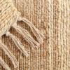 image:imageDII Woven Rugs Collection HandLoomed Jute 2x3 OffWhite StripesOffwhite Stripes