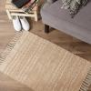 image:imageDII Woven Rugs Collection HandLoomed with Fringe 2x3 Stone TexturedStone Textured