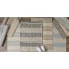image:imageDII Woven Rugs Collection Recycled Yarn Reversible 2x3 Area Rug Set Mineral Plaid 2 PieceArtichoke Stripe