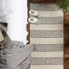 image:imageDII Woven Rugs Collection Recycled Yarn Reversible 2x3 Area Rug Set Mineral Plaid 2 PieceArtichoke Stripe