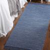 image:imageDII Woven Rugs Collection Ribbed Reversible Cotton 2x3 Stone amp OffWhiteFrench Blue  Offwhite