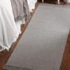 image:imageDII Woven Rugs Collection Ribbed Reversible Cotton 2x3 Stone amp OffWhiteGray  Offwhite